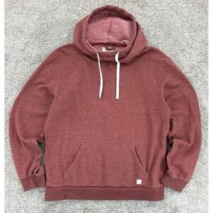 Marine Layer Men's Brick Red Hoodie Sweatshirt